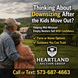 Heartland Auction Group helps Mid-Missouri seniors sell estate items confidently.
