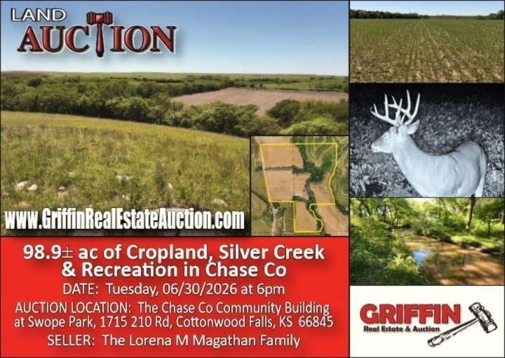 06/30/2026 Magathan Land Auction (98.9+/- ac in Chase Co)